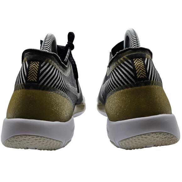 Nike Free Trainer 3.0 Super Bowl 50 Mens 7 Shoes Black Gold Athletic Gym main image 8